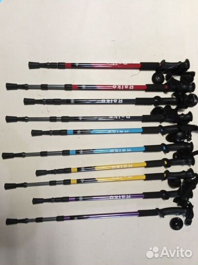 Палки для скандинавской ходьбы, новые