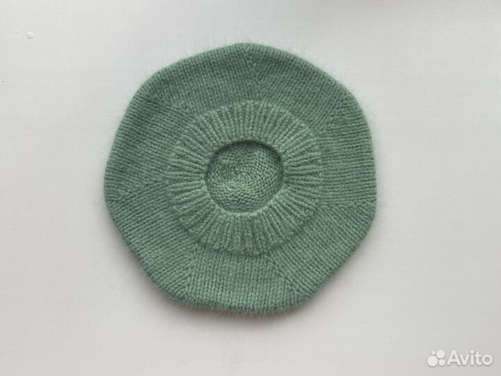 Шапка-ушанка женская вязаная