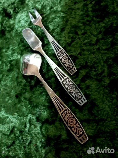 1/9ювелирпром чайный набор мельхиор