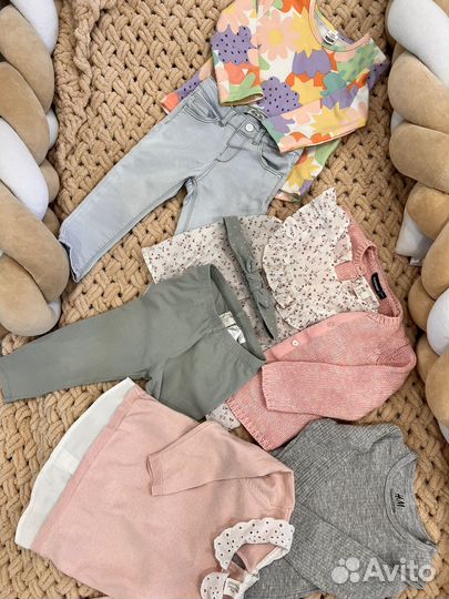 Вещи на девочку 86 Zara HM CA LC Waikiki