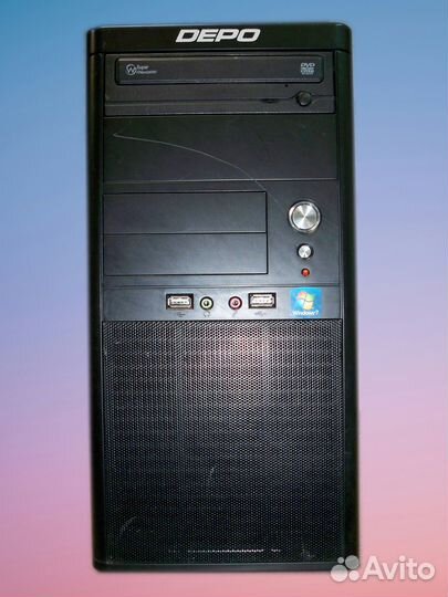 Пк в офис DualCore Intel Pentium E5700/ 4 GB/ SSD