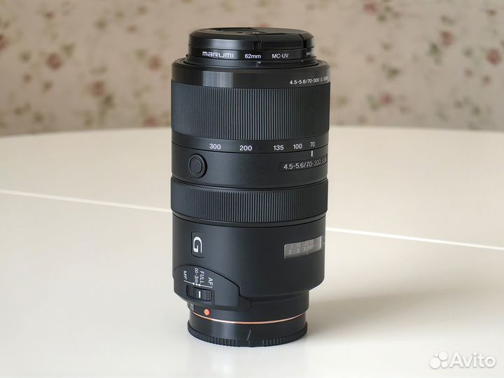 Новый объектив Sony A 70-300 f4.5-5.6G SSM