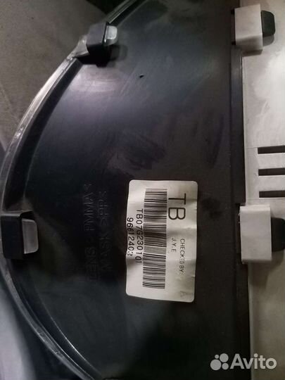 Панель приборов део матиз АКПП