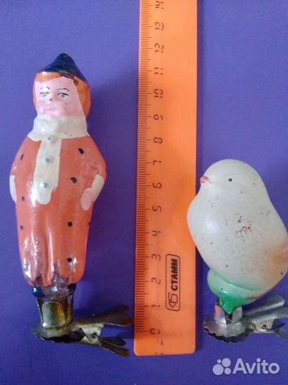 Елочные игрушки СССР