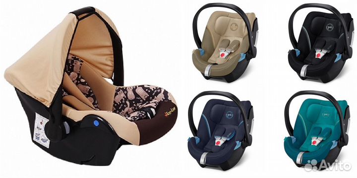Автолюлька детская 0-13 кг,новая