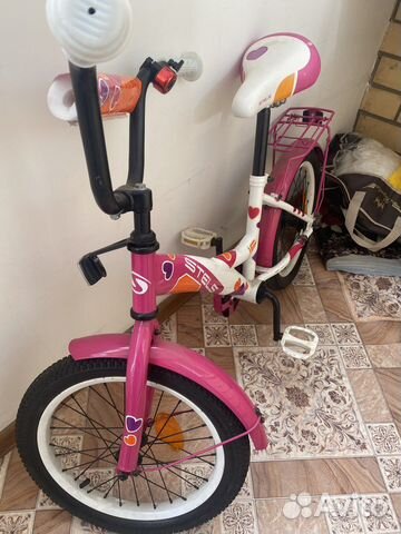 Детский велосипед stels talisman 16 lady