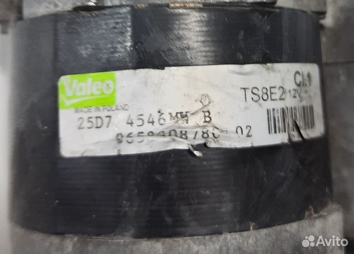 Стартер Сitroen Berlingo,C2,C3,Peugeot Partner, 20