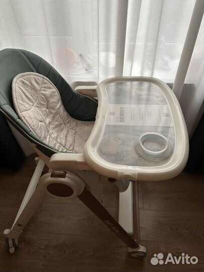 Стульчик для кормления happy baby berny v2