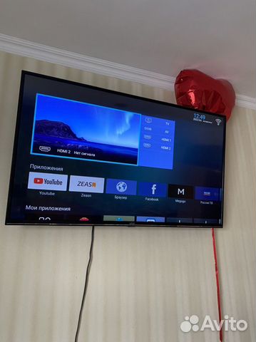 Телевизор smart tv с wifi 43 дюйма Artel