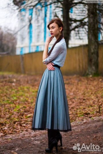 Многослойная юбка, by Valentin Yudashkin р.52