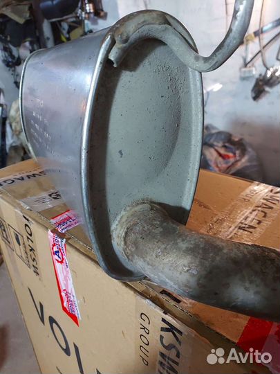 Средний глушитель Skoda Superb 3