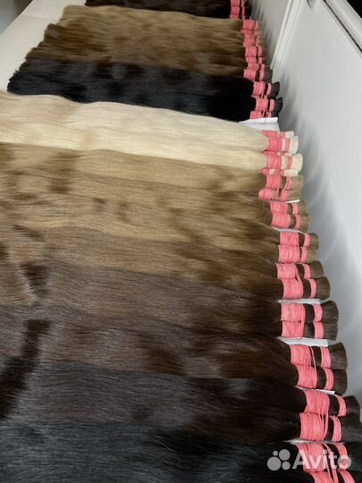 Волосы для наращивания славянка 50 см
