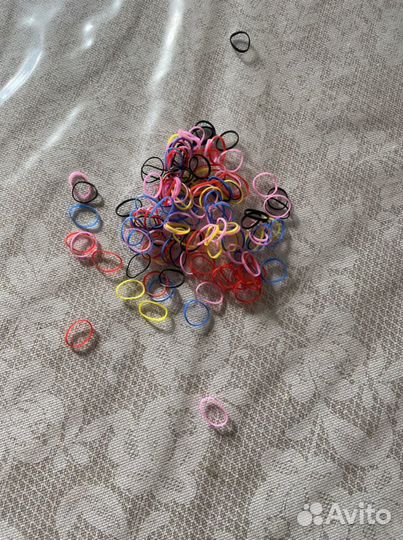 Силиконовые резинки для косичек и хвостиков