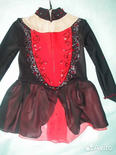 Платье для выступлений,фигур.катание.рост 104-110