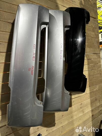 Бампер задний Honda Civic 4D