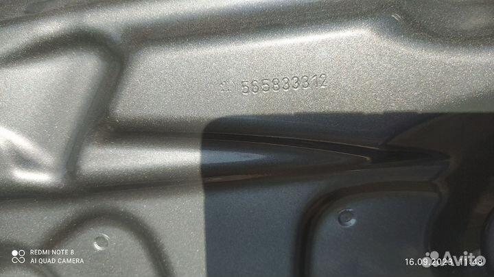 Дверь задняя правая на skoda kodiaq 2021 года