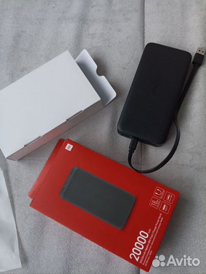 Внешний аккумулятор Xiaomi Redmi 20000 повербанк