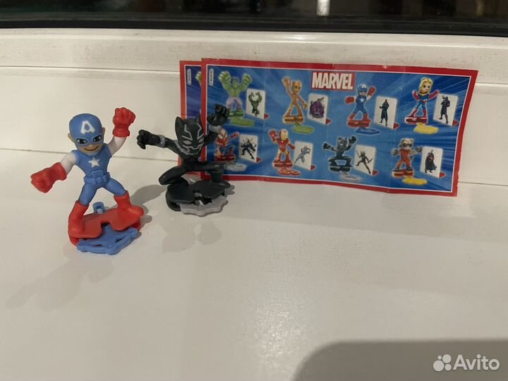 Киндер-сюрприз marvel / DC Comics