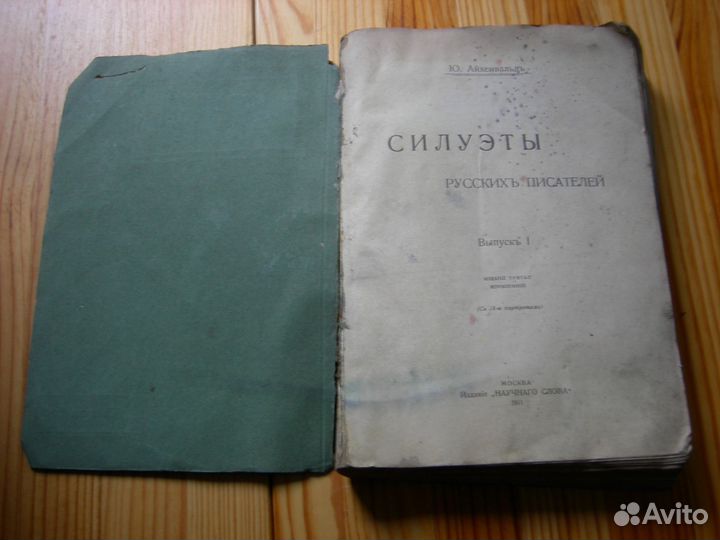 Юлий Айхенвальд Силуэты русских писателей 1911 год