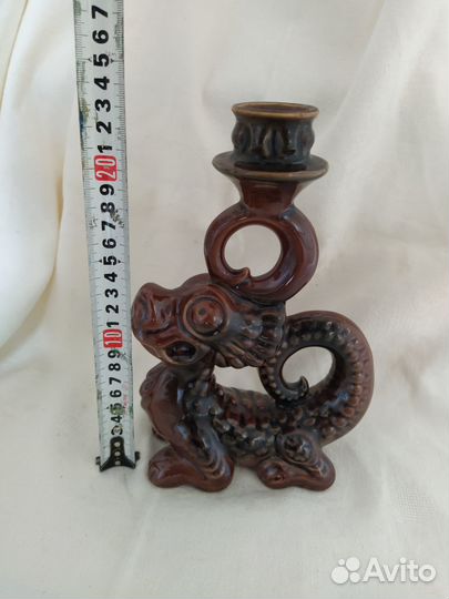 Керамический подсвечник