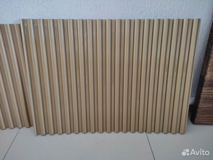 3D панели, рейки