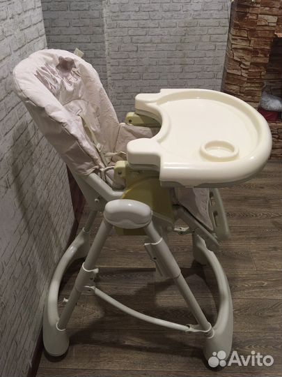 Стульчик для кормления happy baby kevin