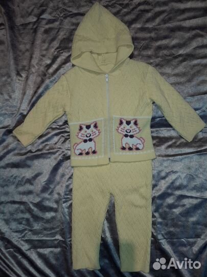 Вязаный костюм