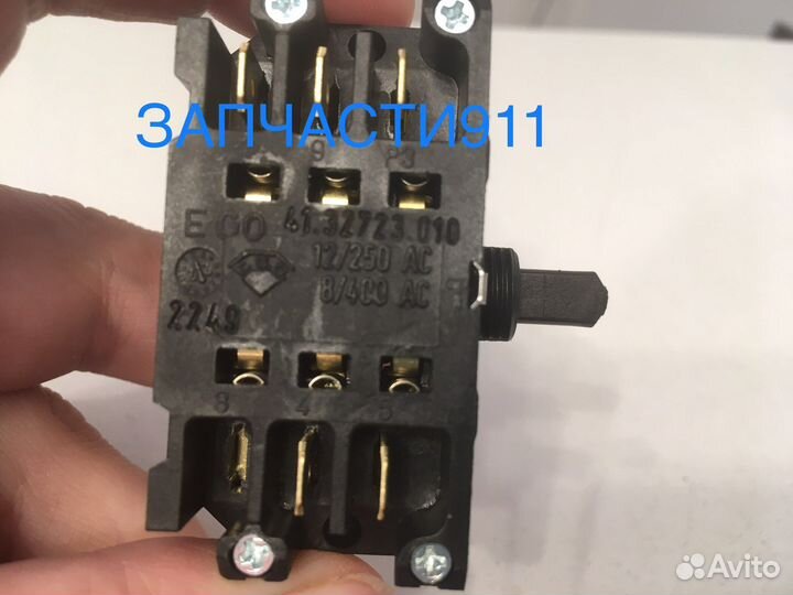 Переключатель конфорки indesit whirlpool