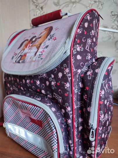 Рюкзак/Ранец портфель школьный детский для девочки