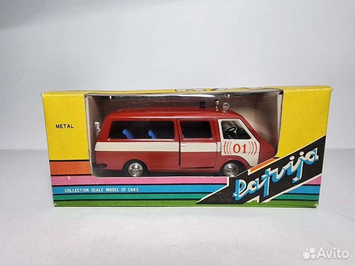 Раф 2203 пожарный СССР 1:43