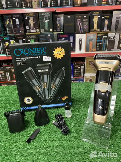 Машинка для стрижки 3в1 CR-9021. VT-666 CR-9014