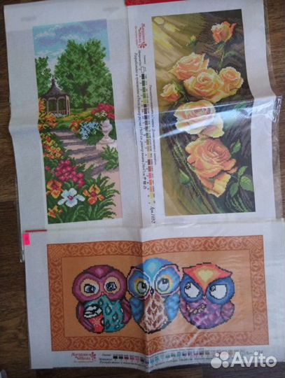 Канва с рисунком 37*49, 16*20