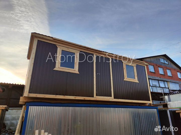 Бытовка зимняя утепленная. Выдерживает до -30