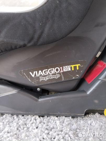 Детское автокресло peg perego viaggio1 fix 9-18