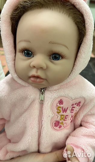Кукла Реборн девочка 55 см