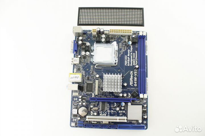 Материнская плата (775) ASRock G41M-VS3