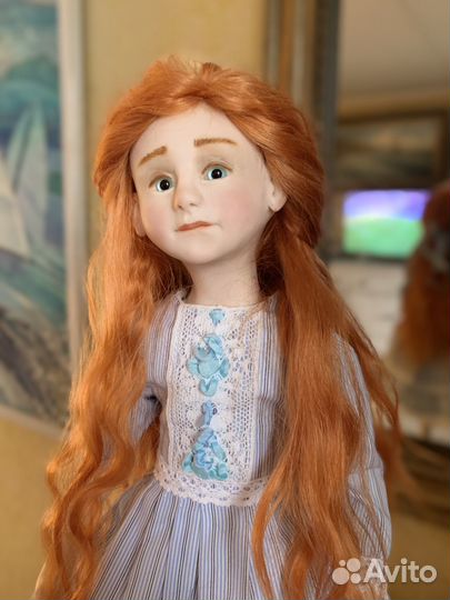 Интерьерная авторская кукла ручной работы