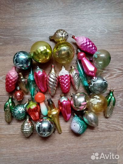 Елочные игрушки СССР