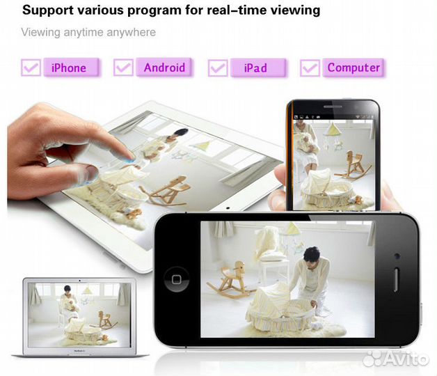 Wifi камера видеоняня