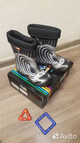 Резиновые сапожки Demar мальч/дев 24-25 размер