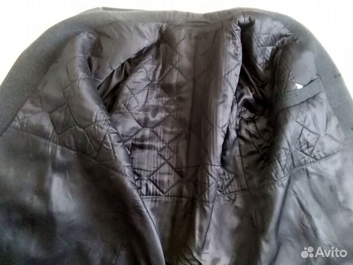 Пальто мужское драповое СССР винтаж р.58