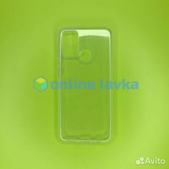 Чехол силикон для Honor 9a прозрачный