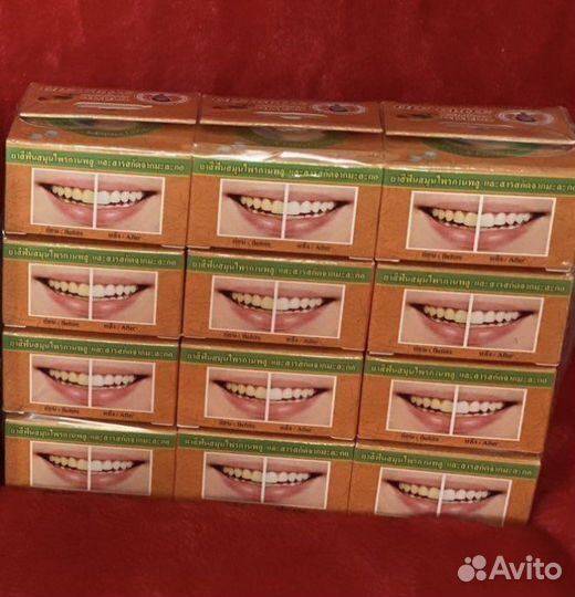 Тайская отбеливающая зубная паста