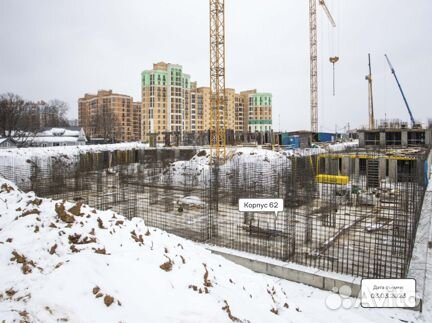Ход строительства ЖК «Рублевский квартал» 1 квартал 2023