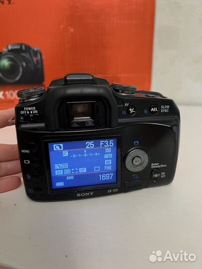 Sony Alpha 100 dslr-A100K Зеркалка