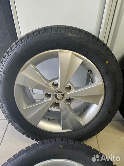 Колеса в сборе на skoda r16