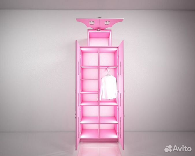 Шкаф домик в детскую голландский. Дом Версаль Ю-5