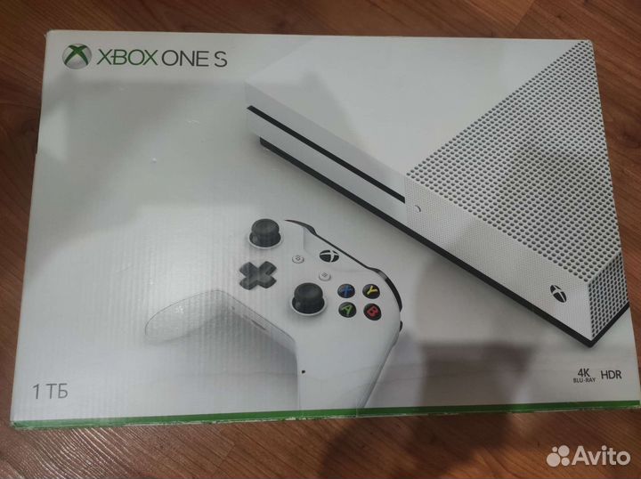 Xbox One s white 1 тб