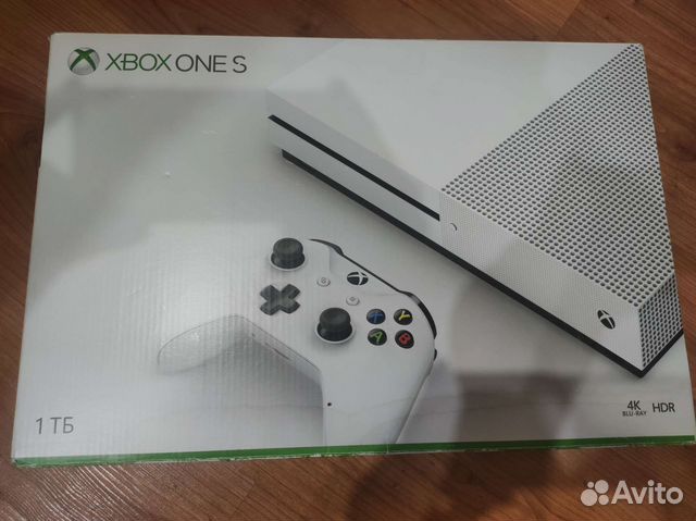 Xbox One s white 1 тб