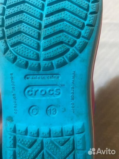 Босоножки Crocs С13